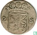 Holland 2 stuiver 1759 (zilver) - Afbeelding 2