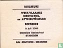 Ruilbeurs West-Vlaamse bierviltjes- en attributenclub / Bockor Blauw - Afbeelding 1
