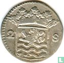 Zealand 2 stuiver 1730 (silver) - Image 2