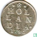 Holland 2 stuiver 1746 (silver) - Image 1
