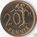 Finland 20 penniä 1987 (N) - Afbeelding 2