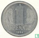 GDR 1 pfennig 1984 - Image 1