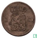 Netherlands 1 cent 1827 (caduseus) - Image 2
