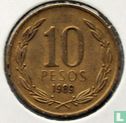 Chili 10 pesos 1989 - Image 1