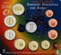 Spain mint set 2010 (with medal Castile and Leon) - Image 1
