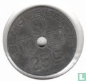 België 25 centimes 1943 (FRA-NLD) - Afbeelding 2