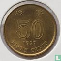 Hong Kong 50 cents 1997 - Afbeelding 1