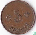 Finlande 5 penniä 1921 - Image 2
