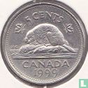 Canada 5 cents 1999 (cuivre-nickel - sans W) - Image 1