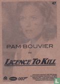 Pam Bouvier in Licence to kill - Image 2