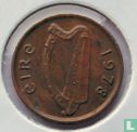 Ierland ½ penny 1978 - Afbeelding 1