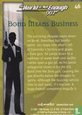 Bond means business - Image 2