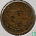 Hong Kong 10 cents 1948 - Afbeelding 1