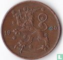 Finlande 5 penniä 1920 - Image 1