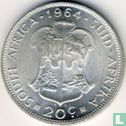 South Africa 20 cents 1964 - Image 1
