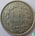 Zwitserland 1 franc 1964 - Afbeelding 1