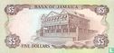 Jamaïque 5 Dollars 1991 - Image 2