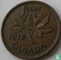 Canada 1 cent 1938 - Afbeelding 1