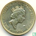 Verenigd Koninkrijk 2 pounds 1986 (nikkel-messing) "Commonwealth Games in Edinburgh" - Afbeelding 2