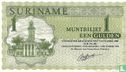 Suriname 1 Gulden 1984 (P116h) - Afbeelding 1