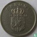 Danemark 1 krone 1966 - Image 1
