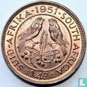 Afrique du Sud ¼ penny 1951 - Image 1