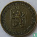 Tchécoslovaquie 1 koruna 1967 - Image 1
