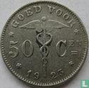 Belgium 50 centimes 1923 (NLD) - Image 1
