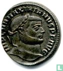 Romeinse Keizerrijk Antioch Grootfollis van Keizer Maximianus 300-301 n.Chr. - Afbeelding 2