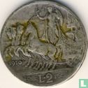 Italië 2 lire 1910 - Afbeelding 1