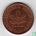 Allemagne 2 pfennig 1989 (D) - Image 1