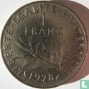 Frankrijk 1 franc 1978 - Afbeelding 1
