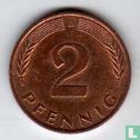 Duitsland 2 pfennig 1989 (D) - Afbeelding 2