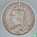 Verenigd Koninkrijk 1 crown 1891 - Afbeelding 2
