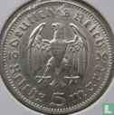 Empire allemand 5 reichsmark 1936 (sans croix gammée - F) - Image 1