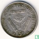 Zuid-Afrika 3 pence 1932 - Afbeelding 1