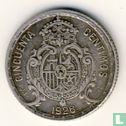 Spanje 50 centimos 1926 - Afbeelding 1