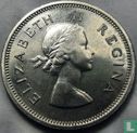 Zuid-Afrika 1 shilling 1953 - Afbeelding 2