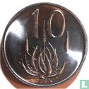 Afrique du Sud 10 cents 1974 - Image 2