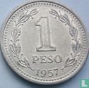 Argentinië 1 peso 1957 - Afbeelding 1