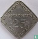 Boordgeld 25 cent 1953 SMN (vierkant) - Image 1