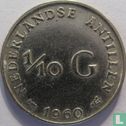 Antilles néerlandaises 1/10 gulden 1960 - Image 1
