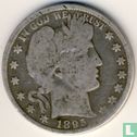 Verenigde Staten ½ dollar 1895 (zonder letter) - Afbeelding 1