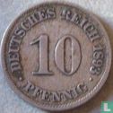 Duitse Rijk 10 pfennig 1893 (A) - Afbeelding 1