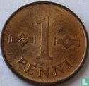 Finlande 1 penni 1965 - Image 2