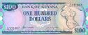 Guyana 100 Dollars ND (1989) - Image 1