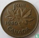 Canada 1 cent 1940 - Afbeelding 1