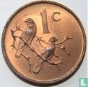 Zuid-Afrika 1 cent 1968 (SOUTH AFRICA) "The end of Charles Robberts Swart's presidency" - Afbeelding 2