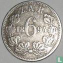 Afrique du Sud 6 pence 1894 - Image 1