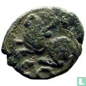 Romeinse Keizerrijk Constantinopolis AE4 Kleinfollis van Keizer Leo I 457-474 - Afbeelding 1